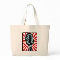 Shure 55S Vintage Microphone bags by pounddesigns Shure 55S Vintage Microphone bags