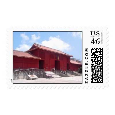 Shuri Castle Park- stamps