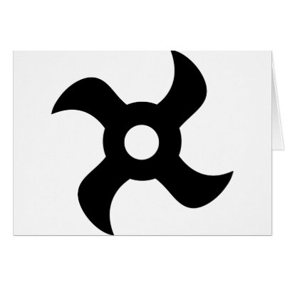 Black Ninja Star