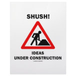 Shush! Ideas Under Construction Letterhead