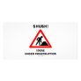 Shush! Ideas Under Construction Photo Greeting Card