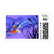 Shusui Koi 01 postage by ElainePlesser Shusui Koi 01 postage