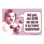 Shut Gitmo - Angry Girl Freaks Out