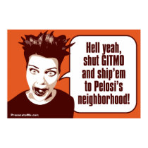 Shut Gitmo - Indignant Woman posters by prosecute_me Shut Gitmo - Indignant Woman posters