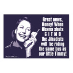 Shut Gitmo - Woman on the phone
