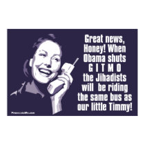Shut Gitmo - Woman on the phone posters by prosecute_me Shut Gitmo - Woman on the phone posters