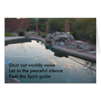 Shut Out Worldly Card by haikulady Shut Out Worldly Card