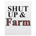 shut up and farm letterhead