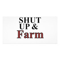 shut up and farm photo cards