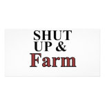 shut up and farm photo cards