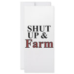 shut up and farm rack cards