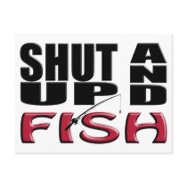 SHUT UP AND FISH POSTCARDS