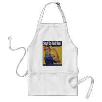 Shut up and RUN!!! Aprons