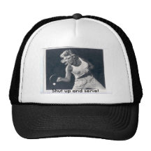 Shut up and serve mesh hats