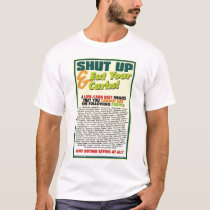 Shut Up & Eat Your Carbs - Combo Shirt #1