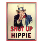 Shut Up Hippie posters