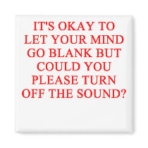 shut up! magnets