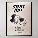 Shut Up! Poster