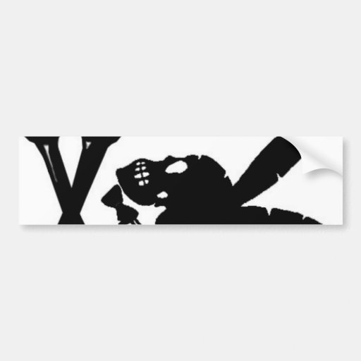 Shutter Club Jolly Roger 2 Bumper Sticker