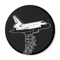 Shuttle Bomber Magnet