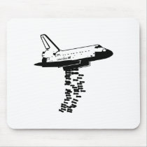 Shuttle Bomber Mousepad