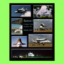 Shuttle collage posters