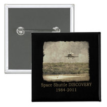 Shuttle DISCOVERY Commemorative Tshirt buttons
