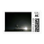 Shuttle Discovery landing. postage