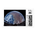 Shuttle Discovery over Australia postage