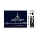 Shuttle Endeavor - Landing, Endeavor postage by moxieann Shuttle Endeavor - Landing, Endeavor postage