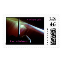 Shuttle Endeavor, Northern Lights, postage