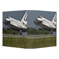 Shuttle Endeavour landing Kennedy Space Center 3 Ring Binders