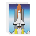 Shuttle Custom Invitation