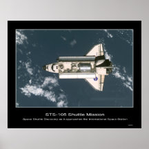 Shuttle-iss002e9749 Posters