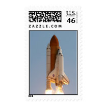 Shuttle Launch Close-up postage by diziness Shuttle Launch Close-up postage