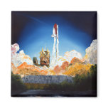 Shuttle Launch Magnet