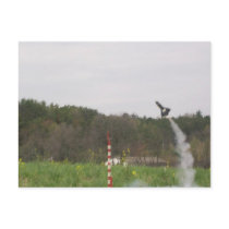 Shuttle launch Postcard