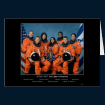 Shuttle Mission STS 107 cards by Space_Exploration Shuttle Mission STS 107 cards