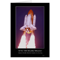 Shuttle Mission STS 107 Greeting Card