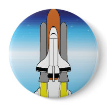 Shuttle Pinback Buttons