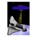 Shuttle/UFO exchange posters