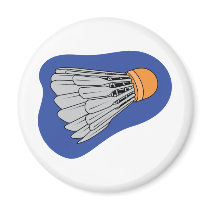 Shuttlecock magnets