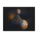 Shuttlecock postcard