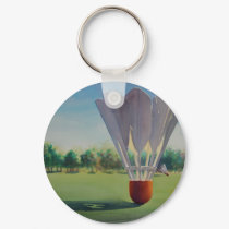 "Shuttlecocks" Paul Jackson Watercolor keychains by PaulJacksonart "Shuttlecocks" Paul Jackson Watercolor keychains