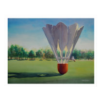 "Shuttlecocks" Paul Jackson Watercolor posters by PaulJacksonart "Shuttlecocks" Paul Jackson Watercolor posters