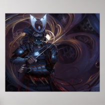 SHWANN: The Futuristic Samurai DJ posters