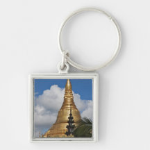 Shwedagon Pagoda, Yangon, Myanmar Key Chain