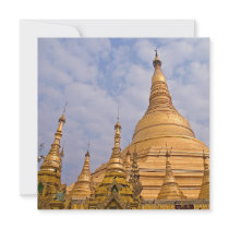 Shwedagon Paya Card / Invitation by SabineSt Shwedagon Paya Card / Invitation