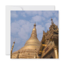 Shwedagon Paya Card / Invitation by SabineSt Shwedagon Paya Card / Invitation