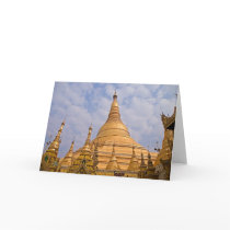 Shwedagon Paya • Greeting Card